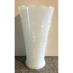 2 Anchor Hocking Teardrop Vases  7 inches Tall  # 1845